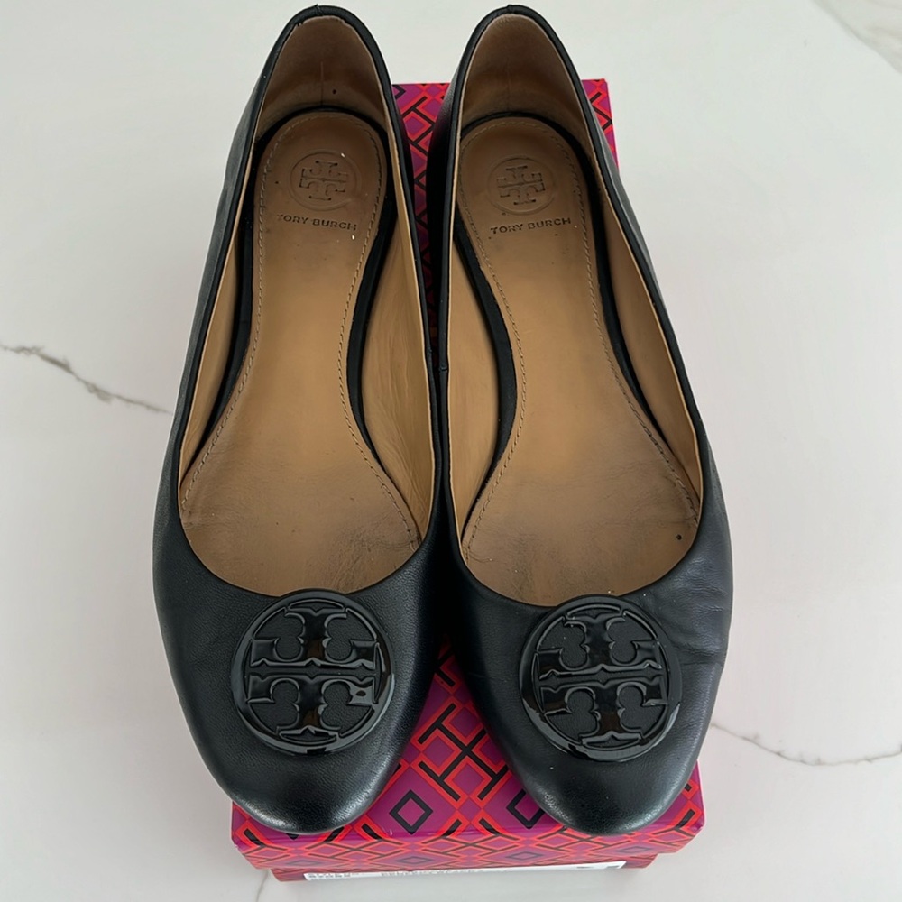 Tory Burch Benton Ballet flat size 8 / black leather